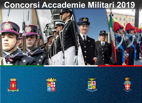 Accademie Militari pubblicati bandi di concorso per 396 posti